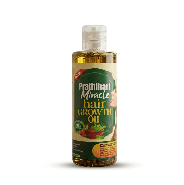 Prathihari Miracle Hair Growth Oil bottle